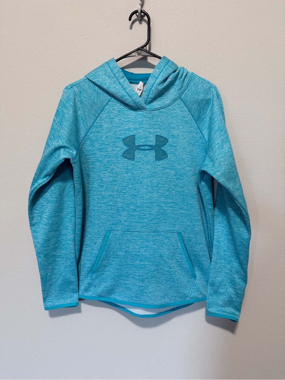 Under Armour Women's Teal Aqua Hooded Performance Pullover